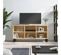 Mimdixy Meuble TV en chêne 103,5 x 30 x 50 cm - Pour salon et chambre à coucher - Installation rapide