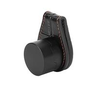 Mimdixy Porte-Craie magnétique de Poche pour Billard, avec Clip Ceinture en Cuir, Accessoire de Snooker Noir.