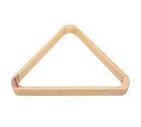 Mimdixy Support Triangulaire pour Table de Billard, Support pour Boules de Billard en Bois, Support Triangulaire pour Boules de Billard réglementaires (American Tripod)