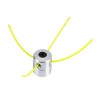 Mimdixy Tête de -Herbe Universelle en Aluminium, Ensemble de Cordes de têtes de -Bordure, Accessoire de -Herbe avec Ligne -Bordure pour Accessoires Tondeuse à Gazon