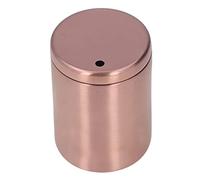 Mimdixy Toothpick Holder High Grade Commercial Stainless Steel Thickening Toothpick Case for Teeth Cleaning, Families Houses and Restaurant (or rose.)