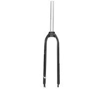 MIMEITOPA Accessoire de Remplacement de fourches de vélo de Montagne de Fourche Avant en Alliage d'aluminium 26/27.5/29 Pouces (Étiquette Noire-Noire en boîte)