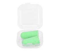 MIMEITOPA Lot de 2 bouchons d'oreille en éponge pour une isolation phonique optimale et une protection contre le bruit à domicile. (Verte)