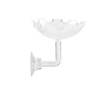 Mimeitopa pour Plat d'alimentation en crevettes en Acrylique, Plateau de Bol d'alimentation, Plat d'eau, sûr et Durable, Facile à Nettoyer, pour Les Petits Poissons et Les