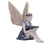 MIMEITOPA Statue de fée, pour décoration de Jardin, Statue de fée Tournesol, Sculpture de fée Mythique, Belle Figurine d'ange, Ornement décoratif extérieur, Statue d'art en