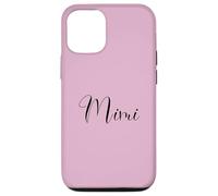Mimi Annonce de Grossesse Cadeau pour Grand-Mère Cadeau Amour Coque pour iPhone 12/12 Pro