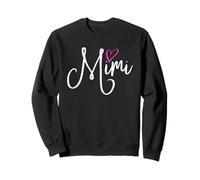 Mimi avec cœur Rose Cadeau Amusant pour Grand-mère Sweatshirt