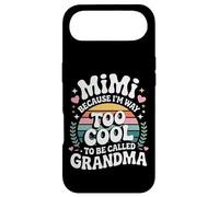 Mimi Because I'm Way Too Cool to Be Called Grandma Groovy Coque pour iPhone Air
