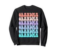 Mimi Best Ever Happy Place, la mignonne Nana Crew, bientôt grand-mère Sweatshirt