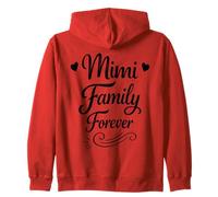 Mimi Family Forever - Famille rétro fière et aimante Grand-mère Sweat à Capuche