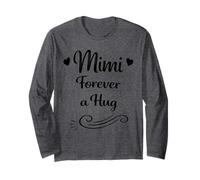 Mimi Forever A Hug - Cool Grandkids Favorite Grandma Manche Longue