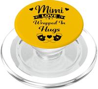 Mimi Love Wrapped in Hugs - Famille fière des Petits-Enfants Grand-mère PopSockets PopGrip pour MagSafe