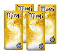 Mimi Milchmix Banane Boisson en poudre 4 x 400 g - Boissons au lait soluble - Lot de 4 échantillons - Pour le raffinement des céréales, du yaourt, du fromage cottage ou des milk-shakes