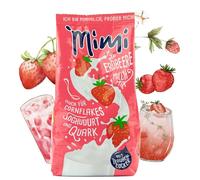 Mimi Milmix Fraise Lot de 6 boîtes de boisson en poudre 6 x 400 g, soluble dans le lait au goût de fraise, soluble à chaud et à froid, idéal pour les loisirs, le camping, les déplacements