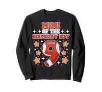 Mimi of The Birthday Boy 9 Football Sports 9ème fête pour Enfants Sweatshirt