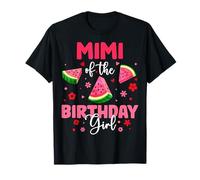 Mimi of The Birthday Girl Pastèque Fête d'anniversaire de Famille T-Shirt