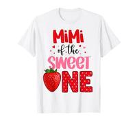 Mimi of The Sweet One Strawberry Fête d'anniversaire de Famille T-Shirt