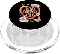 Mimi pour Femme Cœur imprimé Fleur Grand-mère fête des mères Mimi PopSockets PopGrip pour MagSafe