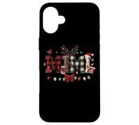 Mimi Rennes Lumineux l'esprit Joyeux de Noël Coque pour iPhone 16 Plus