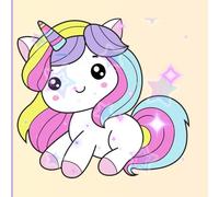 mimi the unicorn: coloring book