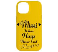 Mimi Where Hugs Never End - Fière et aimante Famille Grand-mère Coque pour iPhone 14