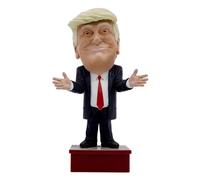 Mimiconz Figurines World Leaders Collection Donald Trump Cadeau. Hauteur : 20 cm. Personnage réaliste, Peint à la Main, Motif USA