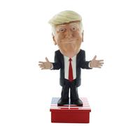 MiMiCONZ Figurine Collection World Leaders Donald Trump 20 cm PVC Peinte à la main Motif USA