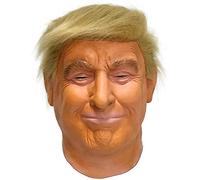 MIMIKRY Donald Trump Masque en Latex avec Cheveux et autobronzant Président Politicien USA