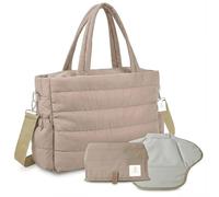 Mimis & Boris Sac à langer universel pour poussette Grande capacité Sac à langer imperméable avec matelas à langer portable inclus Sac à langer moderne élégant