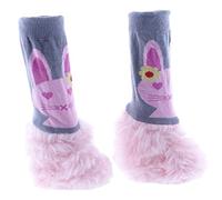 mimiTens MT-680187140463 Bunny Bottines d'Hiver Peluchées à Jambe Longue Rose