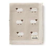 mimixiong 100% coton couvertures bébé tricot doux 80 x 100 cm pour nouveau-né (Kaki)