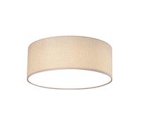 MIMMIC Personnalité Plafond de Lin Simple Creative Children's Chambre Étude Décoration Éclairage Plafonnier Lampe de lumière LED / E27 Visser Le Plafond d'éclairage intérieur Durable (Color : Beige,