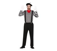 Mimo Costume Parisien Pour Les Hommes (Taille L) Multicolore
