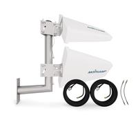 MIMO Kit d'antenne externe 2 x 2 698-3800 MHz | Fonctionne avec les hotspots 4G LTE/5G, routeurs, passerelles