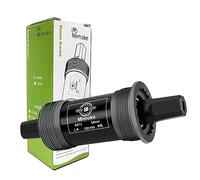 Mimoke Axes de pédalier pour vélo, d'axe de Trou de BSA-Innenlager pour la manivelle 68x 110,5-126mm Tige carrée Conique BB73