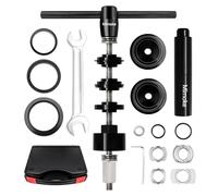 Mimoke Kit d'outils de pédalier de vélo professionnel compatible avec PF30 BB30 BB86 BB91 BB92 Kit d'entretien de précision pour les amateurs de vélo et les mécaniciens (noir)