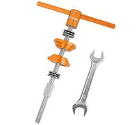 Mimoke Outil de Presse pour Direction vélo, Outils Installer pour Axes de pédalier pour BB73 BB86 BB30 BB91 BB92 PF30 (Orange)