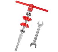 Mimoke Outil de Presse pour Direction vélo, Outils Installer pour Axes de pédalier pour BB73 BB86 BB30 BB91 BB92 PF30 (Rouge)