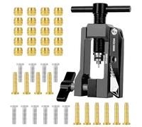 Mimoke Raccord de tuyau hydraulique pour vélo avec aiguille, outil d'insertion, coupe-tube hydraulique, installez le kit olive banjo, outil BH59 BH90 (Noir)