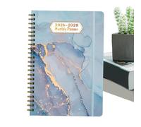 Mimoqk 3 Year Calendar 2026-2027-2028 Monthly Planner - 36 Months Spiral Bound Agenda Notebook, Academic and Business Organizer, Student Mom Work Planner for Home Office School Daily Planning