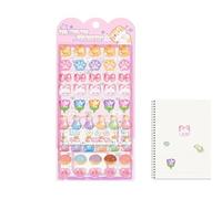 Mimoqk 3D Stickers, Cute Relief Decoration, Scrapbooking Decals with Durable Adhesive, Decorative Stickers with Colorful Design, Craft Supplies, Sticker for Notebook Journal Laptop Kids Boys Girls