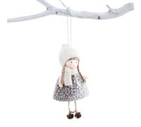 Mimoqk Angel Ornaments Plush - Angel Doll Christmas Tree Ornament, Cute Hanging Pendant Decorations, Soft Plush Holiday Ornaments, Christmas Tree Decor for Winter Party Door Indoor Family Home Celebra