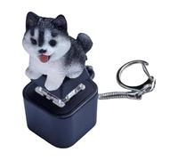 Mimoqk Animal Sound Keyboard Fidget, Compact Cat Meow Dog Bark Toy for Relaxation, Colorful LED Lights with Pressable Buttons, Keyboard Plaything for Family Friends Office Travel School