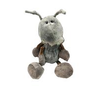 Mimoqk Ant Doll, Hugging Ant Pillow, Ant Stuffed Animal, Cuddly Ant Plush, 15-inch Plush Ant, Plush Animal Toy, Sleeping Pillow, Amusement Park Plush, Home Plush Toy for Kids, Black/Purple/Gray