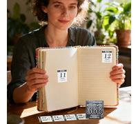 Mimoqk Autocollants De Date Pour Agenda Pour Femmes | Fournitures De Planning 2026,Autocollants Planning Quotidien | Pour Artistes Étudiants Designers Scrapbooking Journaling Création De