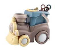 Mimoqk Beach Sand Toys, Digging Scooping Set, Summer Pool Play, Portable Carry Case for Coastal Excavation Kit Organized Storage System Vacation Resort Seaside Garden Backyard Park Poolside Zone