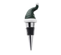 Mimoqk Bouchons de vin en forme de chapeau de Père Noël pour bouteilles de vin | Bouchon décoratif | Bouteilles d'huile d'olive et liqueur en , décoration d'hiver pour mariage, festival, maison