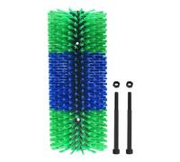 Mimoqk Brosse à gratter pour le dos de cheval - Brosse de soin des poils du bétail, kit de toilettage complet pour animaux domestiques, brosse de toilettage pour mule, cheval