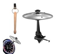 Mimoqk Car Drum Air Vent, Funny Mini Stainless Steel, Car Vents Musical Instrument, Vent Musical Instrument for Music Lovers, Adults, Family, Friends, Women, Fun Present, for Offices Decoration