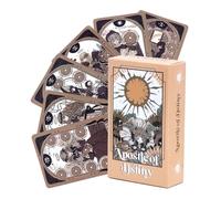 Mimoqk Cartes de Tarot Oracle Deck Anglais, Orientation spirituelle, méditation, étude d'astrologie, interprétation des rêves, découverte, Vision émotionnelle, Lecture intuitive pour la Croissance